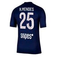 Stroje piłkarskie Paris Saint-Germain Nuno Mendes #25 Koszulka Podstawowej 2025-26 Krótki Rękaw